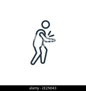Pain feelings. Human body sickness injury arms pain area on people legs ...