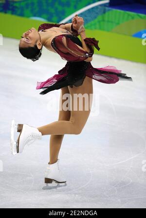 Miki Ando of Japan competes in the Ladies Short Program Figure Skating during the 2010 Vancouver Winter Olympics at Pacific Coliseum on February 23, 2010 in Vancouver, Canada.Photo by Gouhier-Hahn-Nebinger/ABACAPRESS.COM Stock Photo
