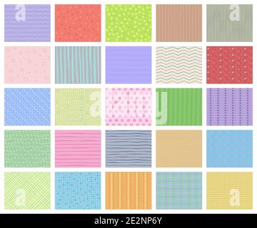 Vector set of pastel flower gift tags, cute colorful hand drawn illustration, blank label in rectangle frame with doodle pattern for decoration isolat Stock Vector