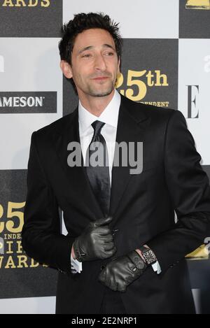 Adrien Brody at the 25th Film Independent Spirit Awards, held at the LA Live downtown Los Angeles, CA, USA on March 5, 2010. Photo by Lionel Hahn/ABACAPRESS.COM (Pictured: Adrien Brody) Stock Photo