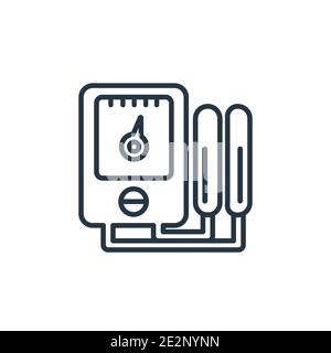 Tester outline vector icon. Thin line black tester icon, flat vector simple element illustration from editable crowdfunding concept isolated stroke on Stock Vector