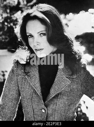 Actress Jaclyn Smith, Half-Length Publicity Portrait for the Action-Drama TV Series, 'Charlie's Angels', Sony Pictures Television, 1976