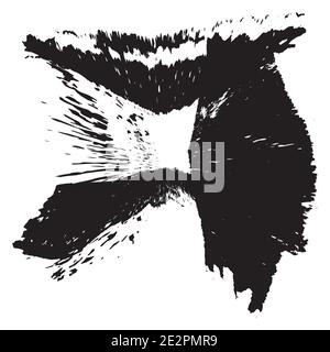 Stroke Brush Grunge Set22 Stock Vector
