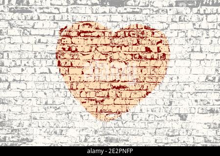 Old Brickwall Pastelle Stock Vector