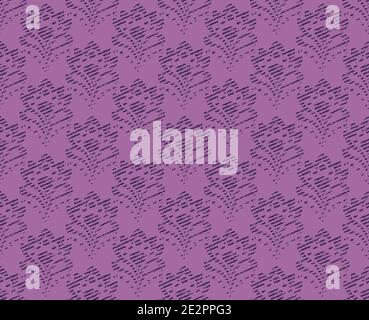 Lilac Vintage Seamless Texture Stock Vector