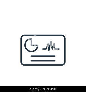 Crypto hash rate outline vector icon. Thin line black crypto hash rate icon, flat vector simple element illustration from editable cryptocurrency conc Stock Vector