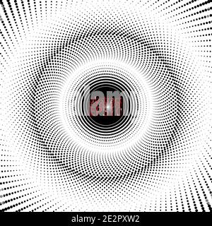 EPS10 halftone abstract vector background. Graphic effect based on circles shapes. An easy to use element. Perfect for any use you want to make of it. Stock Vector