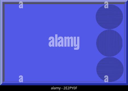 Purple embossed box hosting circular moire patterns with varying stripe arrangement Stock Photo