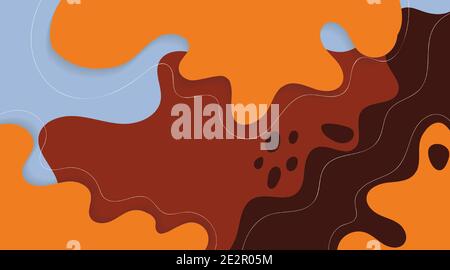 Abstract background, creative minimalist modern hipster, futuristic graphic with abstract elements and dynamic shapes. Vector design illustration Stock Vector
