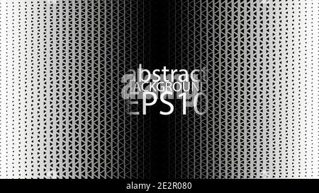 EPS10 halftone abstract vector background. Graphic effect based on triangles shapes. An easy to use element. Perfect for any use Stock Vector