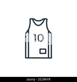 Template jersey basketball v-neck vector illustration flat design outline  template clothing collection 5149012 Vector Art at Vecteezy