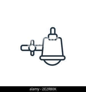 Car sump outline vector icon. Thin line black car sump icon, flat vector simple element illustration from editable car parts concept isolated on white Stock Vector