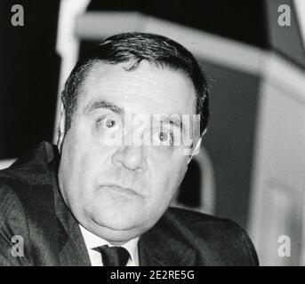 Italian politician and mayor of Benevento Clemente Mastella, 2000s Stock Photo