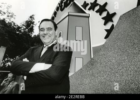 Italian politician and mayor of Benevento Clemente Mastella, 2000s Stock Photo