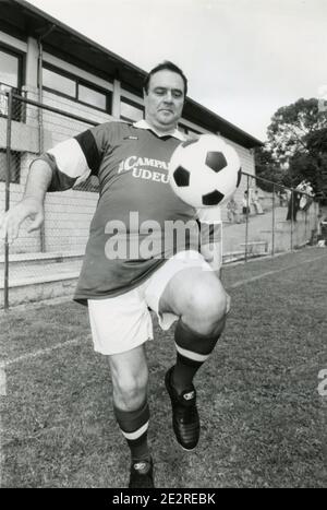 Italian politician and mayor of Benevento Clemente Mastella, 2000s Stock Photo