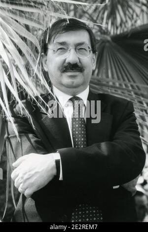 Italian politician former minister Fabio Mussi, 2000s Stock Photo