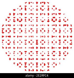 Heart Grunge 011 01 Stock Vector