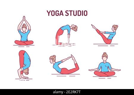 Poster Foundry Workout Posters For Home Gym Yoga Poses Reference India |  Ubuy