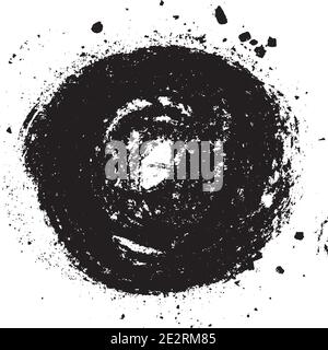 Grunge Circle Background Stock Vector
