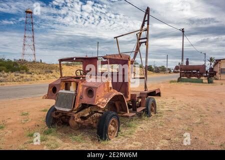 One Mile Jetty, Carnarvon, Western Australia Stock Photo