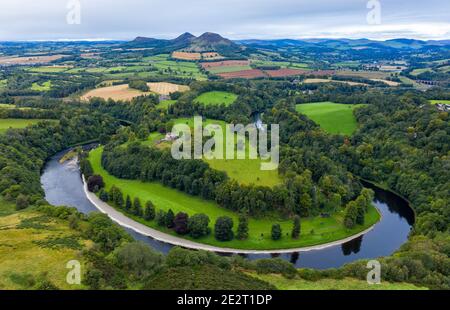 Scott's View, Scottish Borders, Scotland, UK Stock Photo