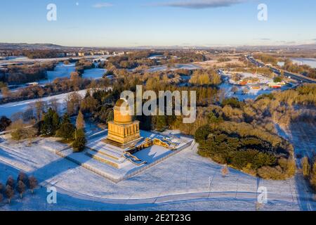 Hamilton Mausoleum, Hamilton, Lanarkshire, Scotland, UK Stock Photo