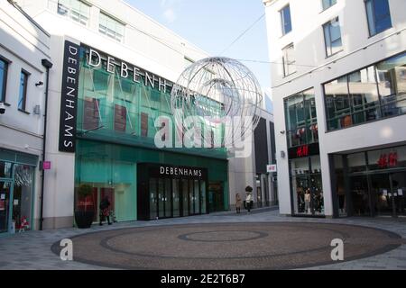 Debenhams department store Parkway Shopping Centre Newbury Berkshire England UK Stock Photo Alamy