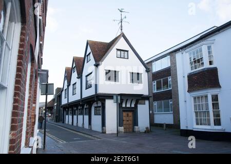 The West Berkshire Museum on Wharf Street in Newbury in the UK, taken on the 19th November 2020 Stock Photo