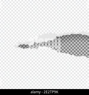 Torn paper with ripped edge Stock Vector
