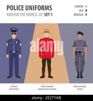 Vector royal Canadian Mounted Police grey icon Stock Vector Image & Art ...