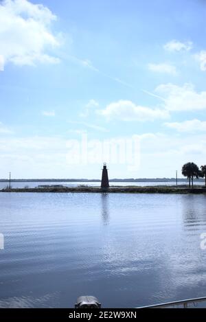 These photographs were taken at Kissimmee Lakefront park in Kissimmee, Florida.This park is at Lake Tohopekaliga and owned by the City of Kissimme, Fl Stock Photo