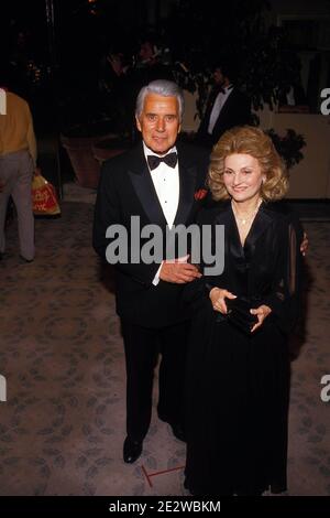 John Forsythe And Wife Julie Credit: Ralph Dominguez/MediaPunch Stock ...