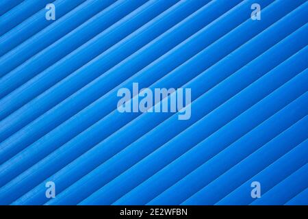 Blue galvanized tin fence lined background. Metal texture Stock Photo ...