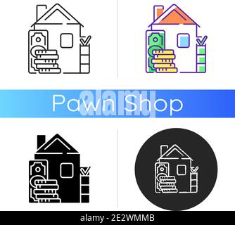 Down payment icon Stock Vector