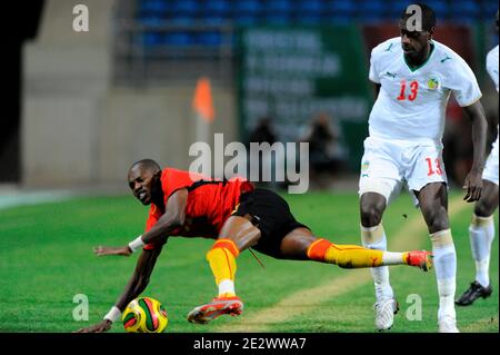 Senegal's new international player Jacques Faty during a Friendly Soccer Match, Angola vs Senegal at Algarve Stadium in Faro, Portugal on September 5, 2009. The match ended in a 1-1 draw. Photo by Henri Szwarc/ABACAPRESS.COM Stock Photo