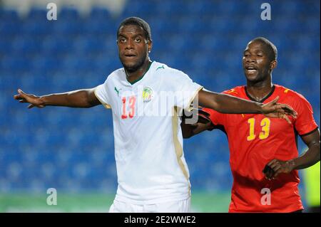 Senegal's new international player Jacques Faty during a Friendly Soccer Match, Angola vs Senegal at Algarve Stadium in Faro, Portugal on September 5, 2009. The match ended in a 1-1 draw. Photo by Henri Szwarc/ABACAPRESS.COM Stock Photo