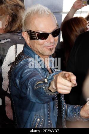 Rudolf Schenker attending Scorpions inducted into Hollywood's RockWalk held at Holllywood's RockWalk in Hollywood, California on April 06, 2010. Photo by Tony DiMaio/ABACAPRESS.COM Stock Photo