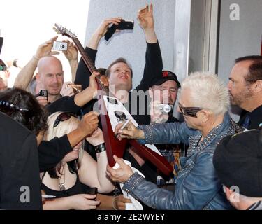 Rudolf Schenker attending Scorpions inducted into Hollywood's RockWalk held at Holllywood's RockWalk in Hollywood, California on April 06, 2010. Photo by Tony DiMaio/ABACAPRESS.COM Stock Photo