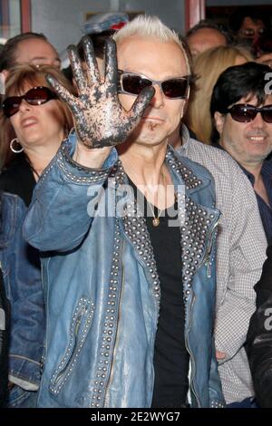 Rudolf Schenker attending Scorpions inducted into Hollywood's RockWalk held at Holllywood's RockWalk in Hollywood, California on April 06, 2010. Photo by Tony DiMaio/ABACAPRESS.COM Stock Photo