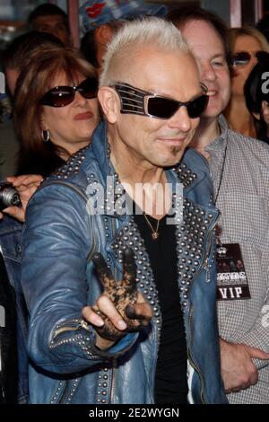 Rudolf Schenker attending Scorpions inducted into Hollywood's RockWalk held at Holllywood's RockWalk in Hollywood, California on April 06, 2010. Photo by Tony DiMaio/ABACAPRESS.COM Stock Photo