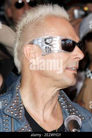 Rudolf Schenker attending Scorpions inducted into Hollywood's RockWalk held at Holllywood's RockWalk in Hollywood, California on April 06, 2010. Photo by Tony DiMaio/ABACAPRESS.COM Stock Photo