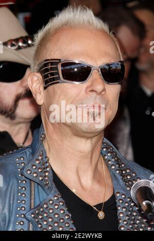 Rudolf Schenker attending Scorpions inducted into Hollywood's RockWalk held at Holllywood's RockWalk in Hollywood, California on April 06, 2010. Photo by Tony DiMaio/ABACAPRESS.COM Stock Photo