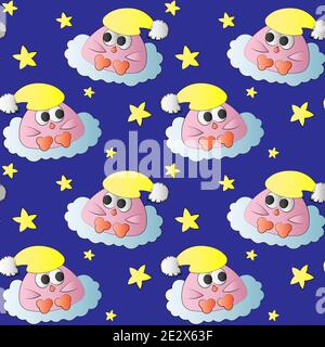 It can be used for textiles of clothing and things, paper products, wrapping, wallpaper, decor, notebook, interior and background for social networks, Stock Vector