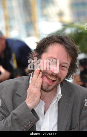 Mathieu Amalric attends the 'On Tour' (Tournee) Photocall at the Palais des Festivals during the 63rd Annual Cannes Film Festival in Cannes, France on May 13, 2010. Photo by Hahn-Nebinger-Orban/ABACAPRESS.COM Stock Photo