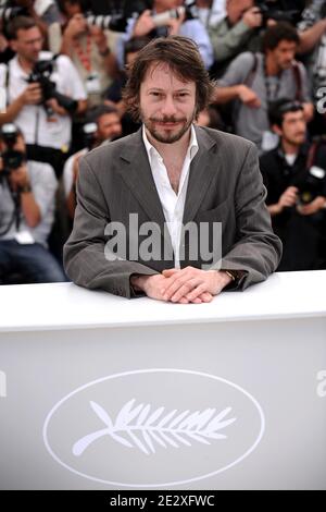 Mathieu Amalric attends the 'On Tour' (Tournee) Photocall at the Palais des Festivals during the 63rd Annual Cannes Film Festival in Cannes, France on May 13, 2010. Photo by Hahn-Nebinger-Orban/ABACAPRESS.COM Stock Photo