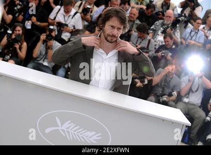 Mathieu Amalric attends the 'On Tour' (Tournee) Photocall at the Palais des Festivals during the 63rd Annual Cannes Film Festival in Cannes, France on May 13, 2010. Photo by Hahn-Nebinger-Orban/ABACAPRESS.COM Stock Photo