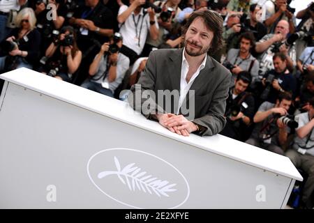 Mathieu Amalric attends the 'On Tour' (Tournee) Photocall at the Palais des Festivals during the 63rd Annual Cannes Film Festival in Cannes, France on May 13, 2010. Photo by Hahn-Nebinger-Orban/ABACAPRESS.COM Stock Photo