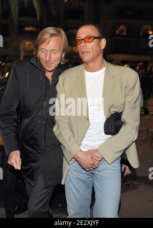 Jean-Claude Van Damme during the 63rd Cannes Film Festival in Cannes, France on May 15, 2010. Photo by Giancarlo Gorassini/ABACAPRESS.COM Stock Photo