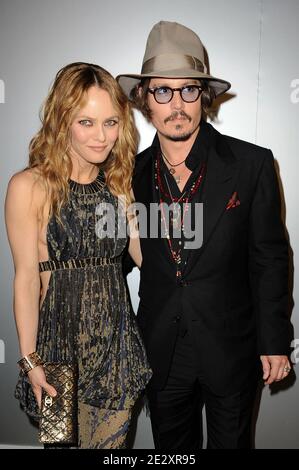 Johnny Depp and his longtime partner, Vanessa Paradis, have split. A publicist for Depp said in a statement Tuesday June 19, 2012, that the two 'have amicably separated.' The statement requested privacy for the former couple and their two children, 9-year-old son, Jack, and 13-year-old daughter, Lily-Rose. File photo : Johnny Depp and wife Vanessa Paradis attending the Chanel Party held at the Canal + TV chanel tent during the 63rd Cannes Film Festival in Cannes, France on May 18, 2010. Photo by Hahn-Nebinger-Orban/ABACAPRESS.COM Stock Photo