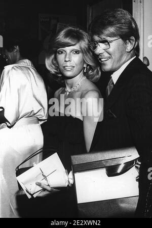 Nancy Sinatra with husband Hugh Lambert Credit: Ralph Dominguez ...